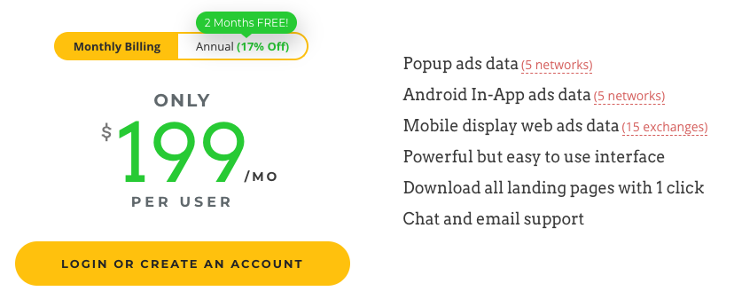 AdPlexity Mobile Pricing AdPlexity Mobile price plans
