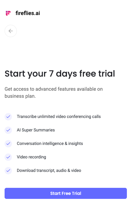 7 Day Trial