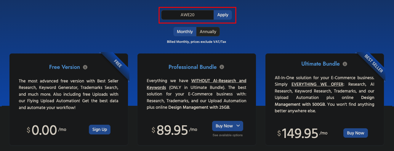 How To Apply Coupon Code Step 1