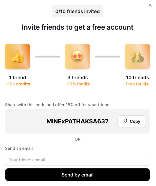 Invite Friends
