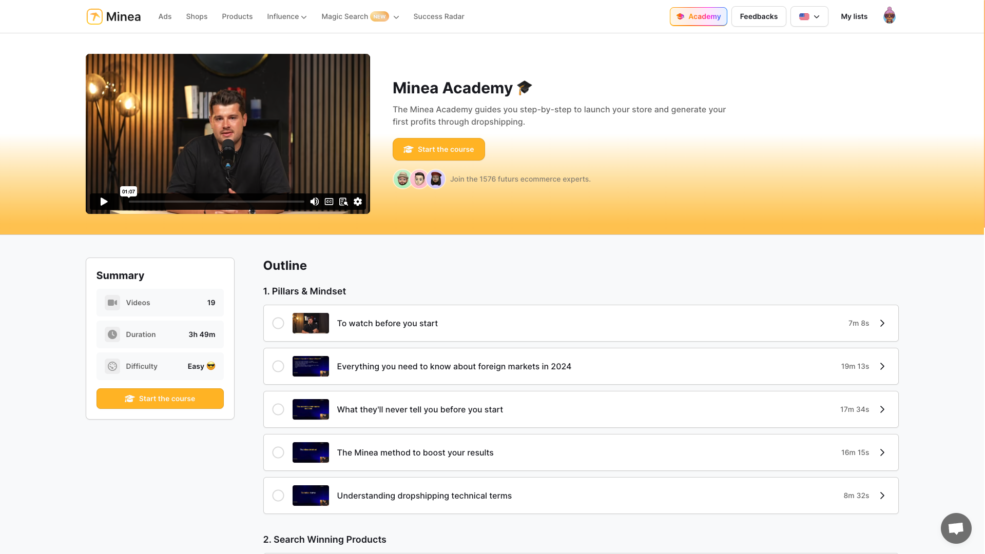 Minea Academy