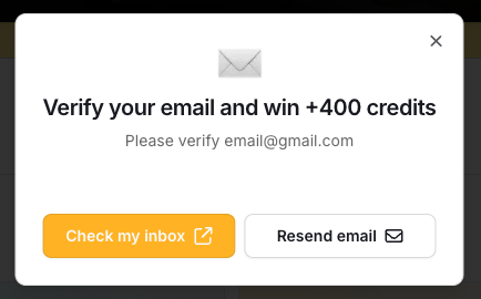 Resend Verification Email