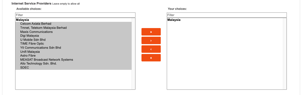 Popads Isp Targeting