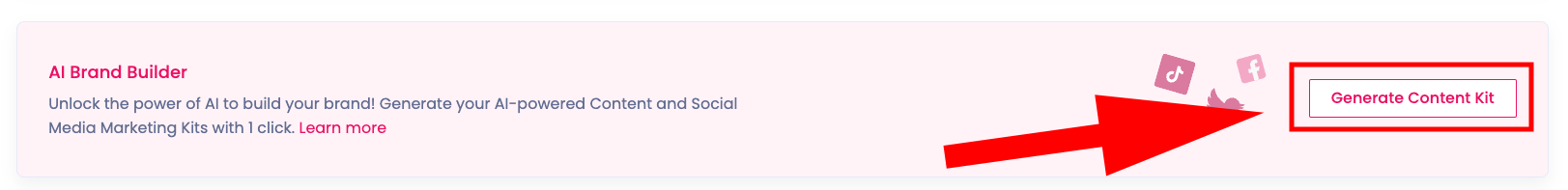 Generate Content Kit