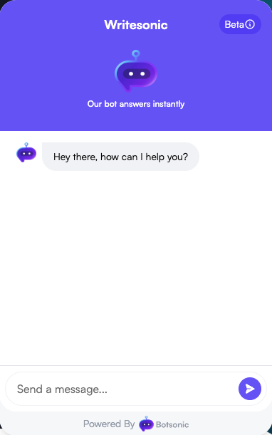 Chatbot Support